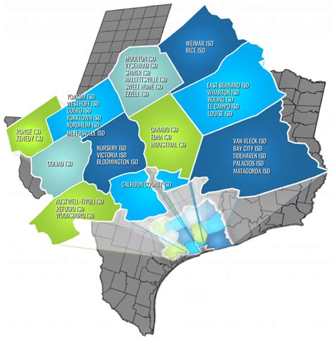 Region 3 Districts.